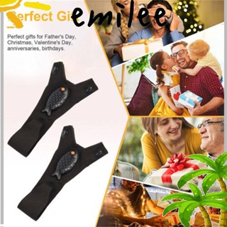 Emilee ถุงมือตกปลา แบบไม่มีนิ้ว ชาร์จ USB