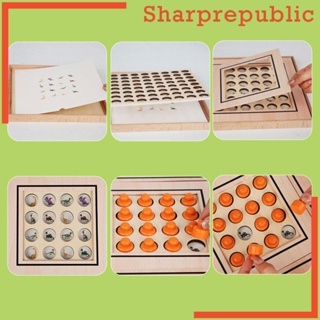 [Sharprepublic] ของเล่นจับคู่ความจํา กิจกรรมการเรียนรู้ Montessori สําหรับเด็ก 3 ปีขึ้นไป