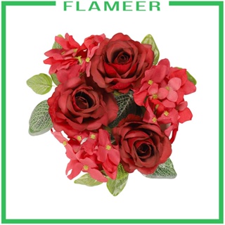 [Flameer] พวงหรีดเทียน ลายดอกไม้ สไตล์โบโฮ