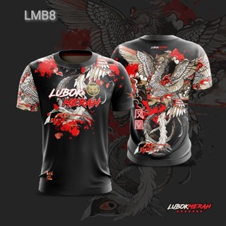 เสื้อยืด MERAH LUBOK BLACK (LMB.8) 3D ไซซ์ XXS-6XL