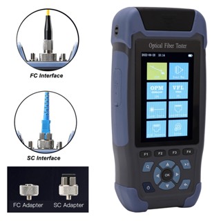 Ryo Tools Optical Time Domain Reflectometer 9 in 1 Dual Wavelength 3.5in Color Display เครื่องทดสอบสายเคเบิลใยแก้วนำแสง 110-240V