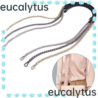 Eucalytus1 สายโซ่โลหะ 120 ซม. ทนทาน แบบเปลี่ยน สําหรับกระเป๋าถือ