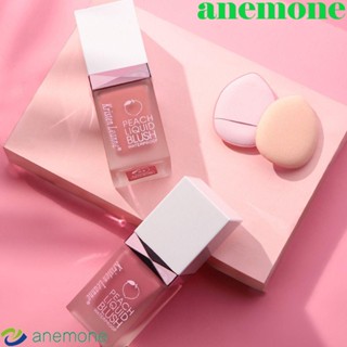 Anemone บลัชออนปัดแก้ม เนื้อแมตต์กํามะหยี่ กันเหงื่อ สีชมพู สําหรับผู้หญิง