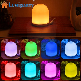 Lumiparty โคมไฟกลางคืน LED RGB พร้อมรีโมตคอนโทรล สําหรับตกแต่งบ้าน ห้องนอน