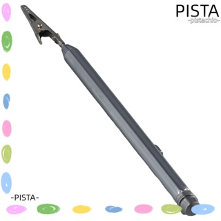 Pista คลิปหนีบปากจระเข้ สเตนเลส สีเงิน 15.5-66 ซม. ปรับได้ พร้อมปากกา สําหรับซ่อมแซมรถยนต์