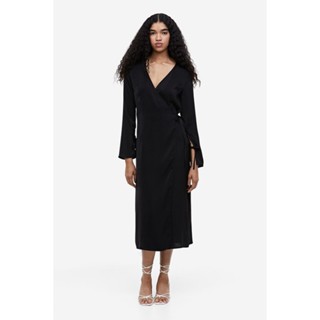 H&amp;M  Woman Satin wrap dress 1167432_1