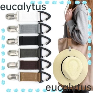 Eucalytus1 คลิปหนีบหมวก กระเป๋าถือ ขนาดเล็ก แบบพกพา สําหรับผู้ใหญ่ 2 ชิ้น