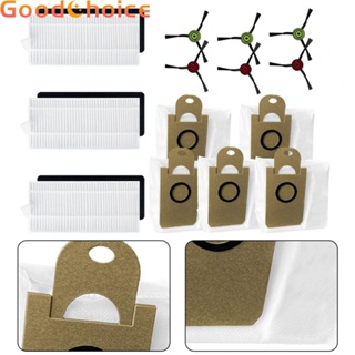 14pcs/Set Side Brushes Filters Dust Bags For Aonus I8 Robot Vacuum Cleaner Parts