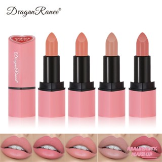 มังกร ราณี ลิปสติกรูปหัวใจน่ารัก Matte Velvet Lip Glaze Smooth Waterproof Sweatproof Lip Gloss [realbeauty]