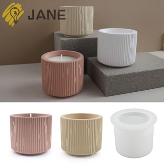 Jane แม่พิมพ์ซิลิโคน ทรงกลม สไตล์มินิมอล สําหรับทําเทียน DIY