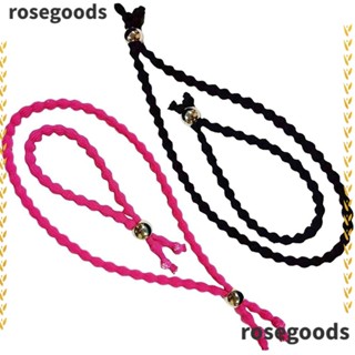 Rosegoods1 ยางรัดผมหางม้า ปรับได้ 5 ชิ้น 2 คู่