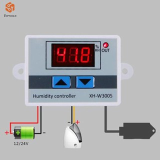 ชุดสวิตช์ควบคุมความชื้น 220V ไฮโกรสตัท ดิจิทัล ไฮโกรสตัท