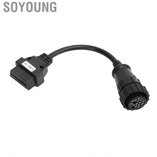 Soyoung Diagnostic Cable  Plastic 16Pin 240mm/9.45in Length OBDII for Car Scan Tool