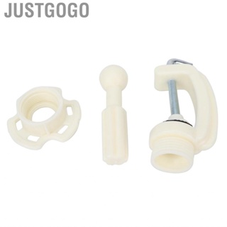 Justgogo Wig Head Bracket  Easy Operation Hairdressing Training Mannequin Stand for Beauty Salon Home Hair