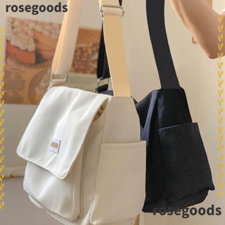 Rosegoods1 กระเป๋าสะพายไหล่ กระเป๋าถือ ทรงเมสเซนเจอร์ สไตล์เรโทร