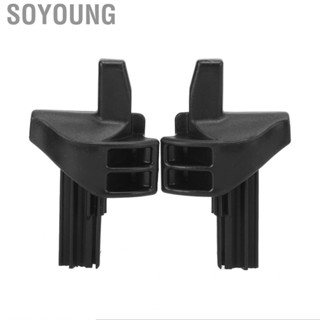 Soyoung 16969302849051 Heat Resistant Durable 2pcs Parcel Shelf Plastic  ABS For