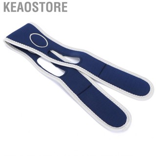 Keaostore V Face Strap Double Chin Reducer Dark Blue Belt Bandage for Beauty Salon Women Man Home