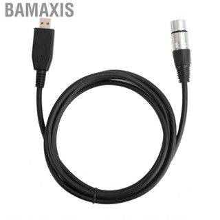 Bamaxis 2m/3m USB to 3 Pin XLR Female Microphone Cable Adapter Cord Lead  Indicator