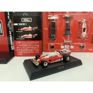 โมเดลรถยนต์ Kyosho 1:64 Ferrari 312 T2 Nikki Laura 1976 No. โมเดลรถยนต์ โลหะผสม 1 ชิ้น