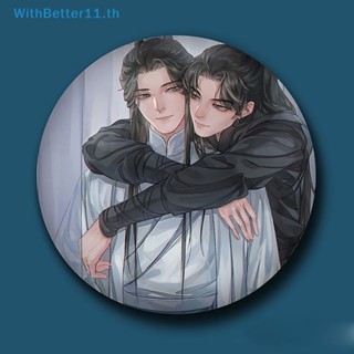 เข็มกลัดคอสเพลย์ การ์ตูนแมวฮัสกี้ และแมวขาว สําหรับตกแต่งกระเป๋าเป้สะพายหลัง