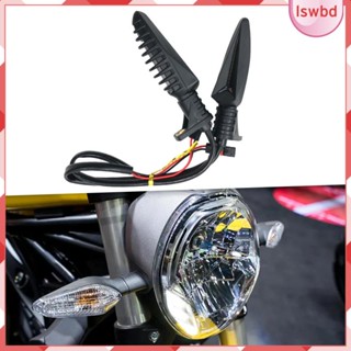 [lswbd] หลอดไฟเลี้ยว LED ทางทิศทาง ทนทาน สําหรับรถจักรยานยนต์ F750GS 2 ชิ้น