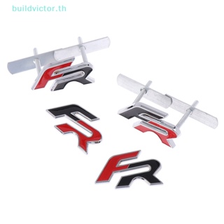 Buildvictor ตราสัญลักษณ์ FR 3D โลหะผสมสังกะสี 6.5*3.6 ซม. อุปกรณ์เสริม สําหรับรถยนต์ 1 ชิ้น