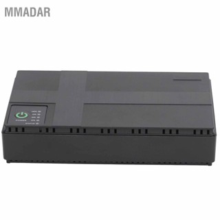 MMADAR UPS แบตเตอรี่สำรอง 10400mAh 5V 9V 12V 2A POE 15V 24V 1A เอาท์พุต เครื่องสำรองไฟ 85-265V