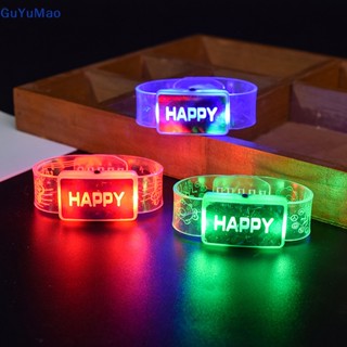 [cxGUYU] สายรัดข้อมือ มีไฟ Led สําหรับตกแต่งปาร์ตี้คริสต์มาส ปีใหม่ งานแต่งงาน PRTA