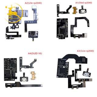 ใหม่ หน่วยความจําแฟลช อัพเกรด อุปกรณ์เสริม สําหรับเกมคอนโซล NS OLED Lite Core OLED V6 Core Chip Rp2040 1 ชุด