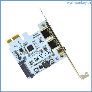 Wu ปลั๊ก USB3 0 Type-C บวก และลบ สําหรับคอมพิวเตอร์ แล็ปท็อป 5Gbps Card VL805 Master Power Port