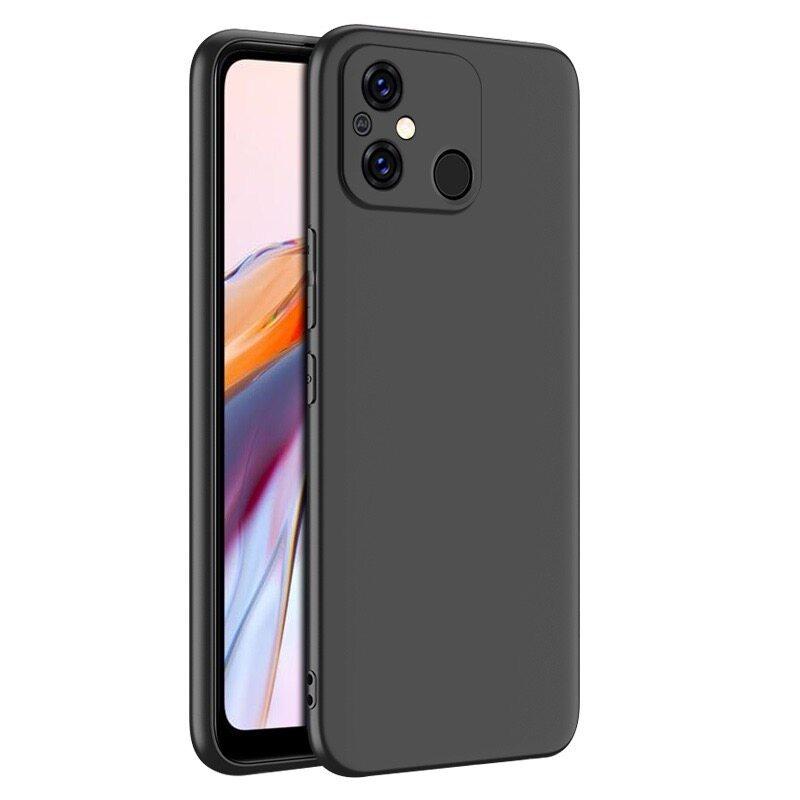เคส Redmi 12C สำหรับเรดมี่ ซิลิโคนสีดำ กันกระแทก นิ่ม TPU Case
