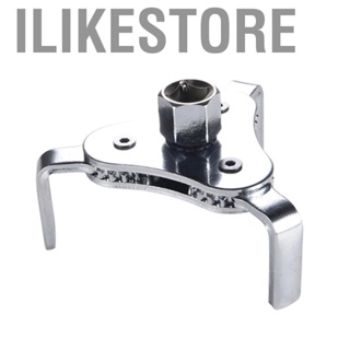 Ilikestore 3 Jaw Oil Filter Wrench Adjustable Steel Heavy Duty Fuel Housing  Tool for Car