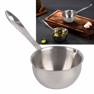 Youpin หม้ออุ่นเนย All in One Flat Induction Bottom Stainless Steel Mini Butter Hot Pot Milk Pan Small Saucepan