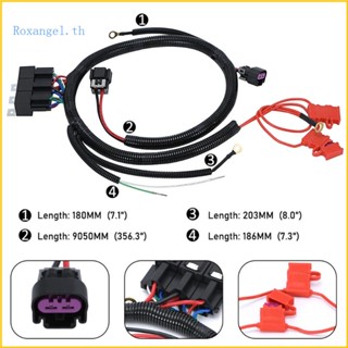 Rox สายไฟเชื่อมต่อพัดลมคู่ พลาสติก ทนทาน ติดตั้งง่าย สําหรับรถยนต์ 7L5533A226T 1999-2006