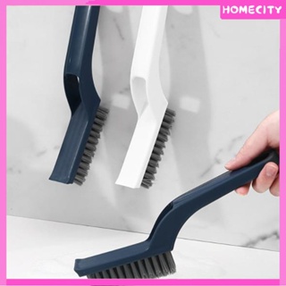 [พร้อม] แปรงทำความสะอาดห้องน้ำญี่ปุ่น Gap Brush 2-in -1 Chuck Small Clip Hair Window Brush Kitchen Multifunctional Ground Seam Brush