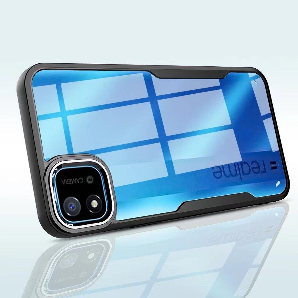 เคส Realme C11 2021 สำหรับเรียลมี ขอบดำหลังใส กันกระแทก นิ่ม TPU Case
