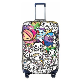 Tokidoki ผ้าคลุมกระเป๋าเดินทาง แบบยืดหยุ่น ซักทําความสะอาดได้ สําหรับกระเป๋าเดินทาง ขนาด 18-32 นิ้ว