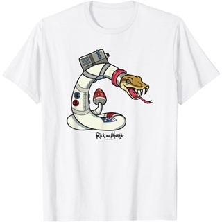 2023 New spring and summer Adult T-Shirts Rick And Morty Space Snake Logo T-Shirts - Mens T-Shirts_03