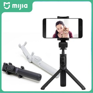 Bluetooth Selfie Stick + ขาตั้งกล้องไร้สาย Monopod ไม้เซลฟี่พร้อมขาตั้งกล้องในตัว