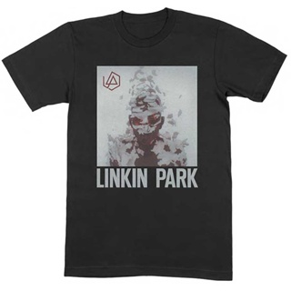 เสื้อยืดแขนสั้นเสื้อยืดครอปLinkin PARK เสื้อยืดคอกลม แขนสั้น ผ้าฝ้าย พิมพ์ลาย World TourS-5XLS-5XL