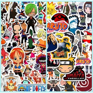 100 ชิ้น / ชุด ❉ สติกเกอร์ One Piece และ Naruto Series ❉ สติกเกอร์แฟชั่น กันน้ํา ลาย Doodle DIY