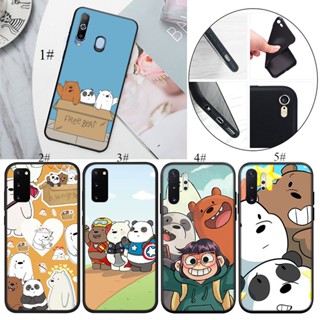 Pj105 เคสโทรศัพท์มือถือแบบนิ่ม ลาย we bare bears สําหรับ Samsung Galaxy A82 A70 A50S A50 A40S A30S A30 A20S A20 A12