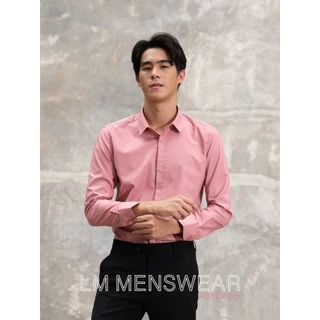 เสื้อเชิ้ตคุณภาพ คอปก 2 แบบ (ซ่อนกระดุม / โชว์กระดุม) สีชมพูอ่อน (Soft Pink) ชมพูกุหลาบ (Rose Pink) สีแดง (Red) สีเลื...