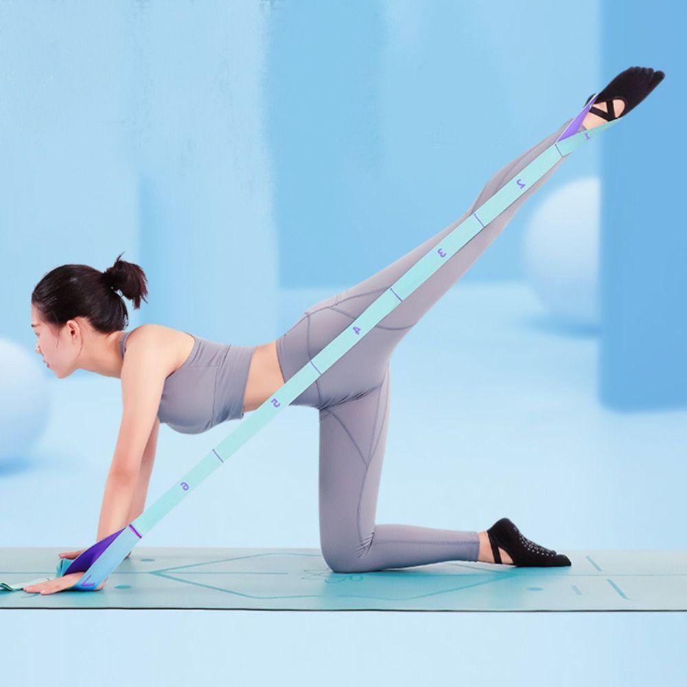 Keepin ความต ้ านทานละตินการฝึกอบรมเริ ่ มต ้ นพิลาทิสอเนกประสงค ์ โยคะการฝึกอบรมยาง Assist Band วงยืดหยุ ่ น Crossfit การออกกําลังกายโยคะความต ้ านทาน Band - รูปที่ 6