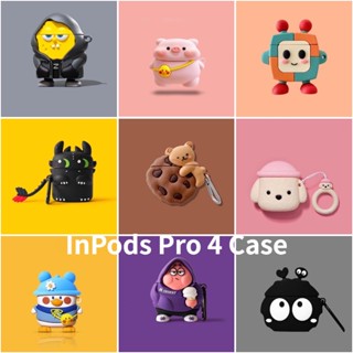 เคสหูฟัง InPods Pro 4 เคส Case แบบนิ่ม ลายการ์ตูนน่ารัก สําหรับ