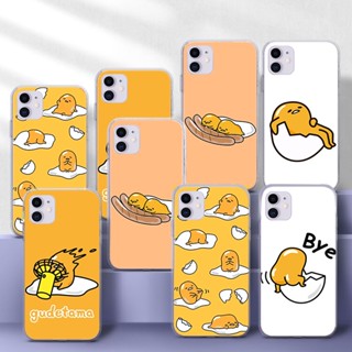 เคสโทรศัพท์มือถือแบบนิ่ม TPU ใส ลาย gudetama น่ารัก 43WES สําหรับ Samsung S10 S10E S20 Fe Lite S20 Ultra S21 Plus