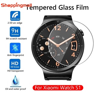 [Sunshine] ฟิล์มกระจกนิรภัย กันรอยหน้าจอ HD ป้องกันการระเบิด สําหรับ Xiaomi Watch S1