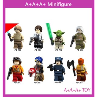 ฟิกเกอร์ Pg8115 Master Luke Han Solo Yoda Jr Building Blocks ของเล่นสําหรับเด็ก