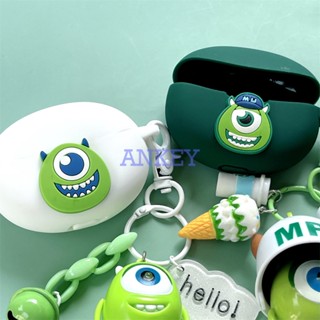 Xiaomi Buds 4 Pro / 3 3T Pro / Flipbuds Pro หูฟัง เคสซิลิโคน สีขาว น่ารัก ของขวัญ เอียร์บัดน่ารัก กันน้ํา กันกระแทก นิ่ม ป้องกัน หูฟัง เคสหูฟัง พร้อมจี้
