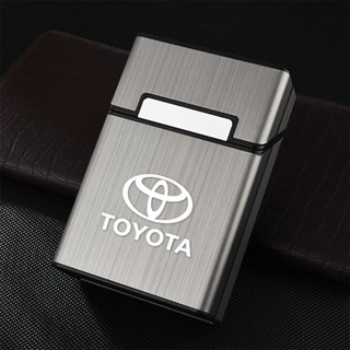 เคสพลาสติกนิ่ม แบบบางพิเศษ ป้องกันความชื้น ลายโลโก้ Toyota 20 แท่ง